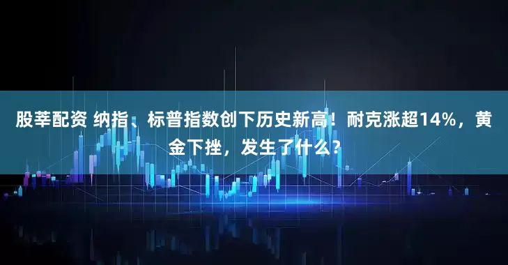 股莘配资 纳指、标普指数创下历史新高！耐克涨超14%，黄金下挫，发生了什么？